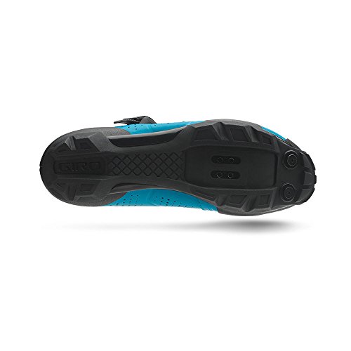 Giro Privateer R MTB, Zapatos de Bicicleta de montaña Hombre, Azul Blue Jewel, 47.5 EU