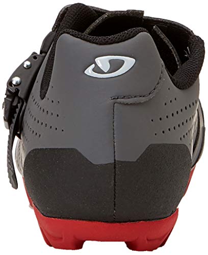 Giro Privateer R MTB, Zapatos de Bicicleta de montaña Hombre, Darkshadow Dark Red, 48 EU