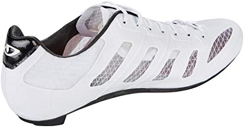 Giro Prolight Techlace Road, Zapatos de Ciclismo de Carretera Hombre, Blanco (White 000), 44.5 EU