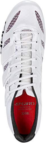 Giro Prolight Techlace Road, Zapatos de Ciclismo de Carretera Hombre, Blanco (White 000), 44.5 EU