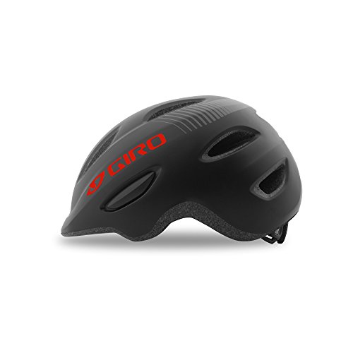 Giro Scamp Casco, Infantil, Negro Mate, Small (49-53 cm)