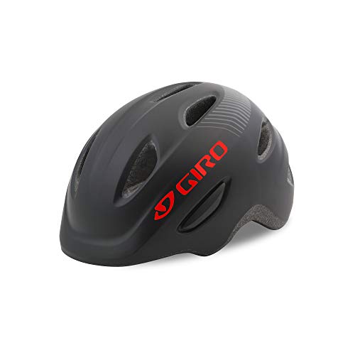 Giro Scamp Casco, Infantil, Negro Mate, Small (49-53 cm)