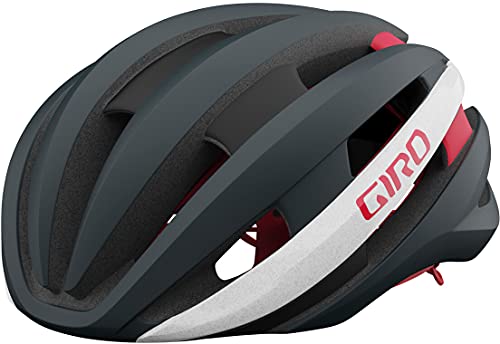 Giro Synthe MIPS II - Casco per bicicletta da Corsa, Colore Grigio/Bianco 2021: Taglia: M (55-59 cm)