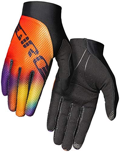 Giro Trixter 2021 - Guantes de Ciclismo (Talla M, 8), Color Naranja y Negro