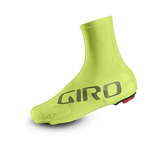 Giro Ultralight Aero Shoe Cover Ropa de Ciclismo, Hombre, Amarillo/Negro, L (43-45)