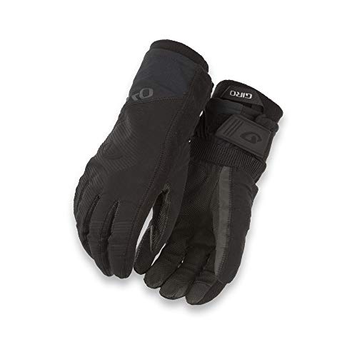 Giro Unisex - Adultos Wi Proof 100 Guantes de Bicicleta, Negro, L