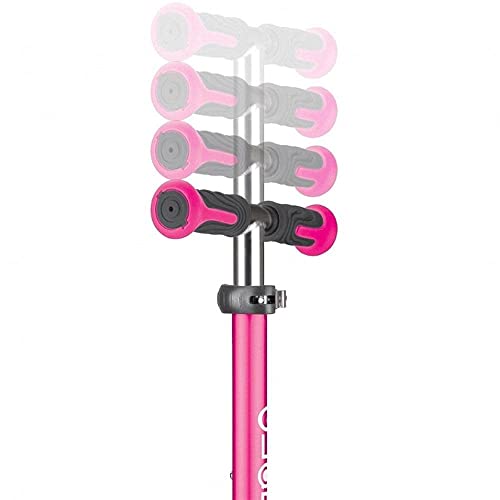 Globber My Free 3 Patinete Elite Multi Luces, Unisex Adulto, Rosa, Talla Unica