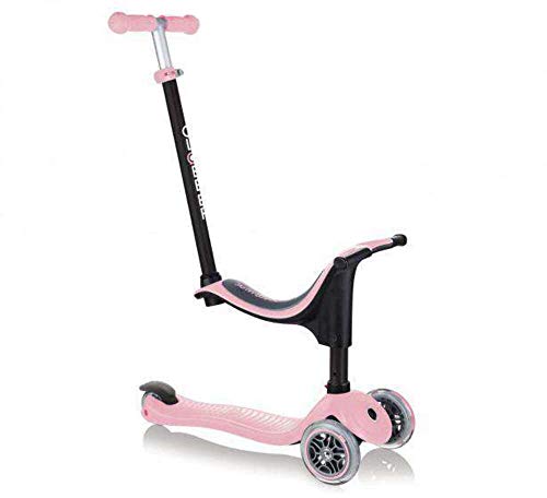 Globber Patinete go up 4 en 1 Rosa Pastel