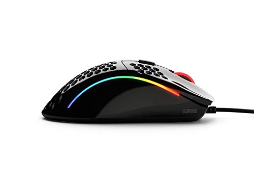 Glorious PC Gaming Race Model D Gaming-Maus - Negro, Brillante