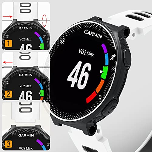 Gofl Correa para Garmin Forerunner 735XT,Correa de Reemplazo para Forerunner 235 - Banda de Reloj Silicona Suave Sports Pulsera de Repuesto Compatible Garmin Forerunner 235/735XT/220/230/620/245