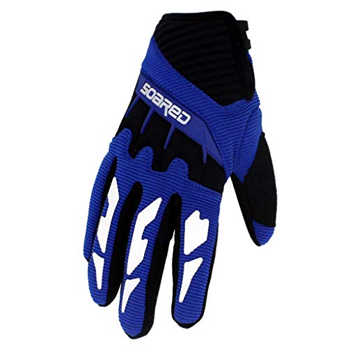 Gogokids Guantes de Ciclismo para Niñas Niños - Guantes Deportivos de Dedo Completo para Patinar, Bicicleta de Carretera, Bicicleta de Montaña, Monopatín