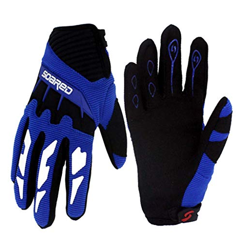 Gogokids Guantes de Ciclismo para Niñas Niños - Guantes Deportivos de Dedo Completo para Patinar, Bicicleta de Carretera, Bicicleta de Montaña, Monopatín