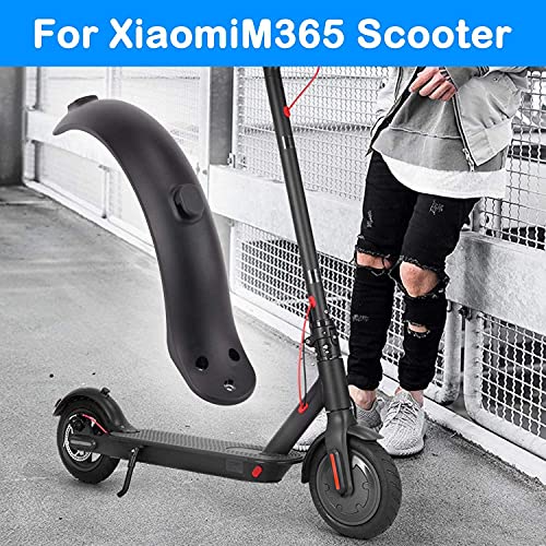 goldmiky Guardabarros Trasero para Scooter eléctrico, reemplazo Compatible con Xiaomi Mijia M365, Guardabarros para Guardabarros Trasero, Accesorio de Repuesto para Scooter (B)