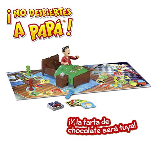 Goliath-¡No Despiertes a Papá-Juego de mesa infantil, 26.9 x 26.7 x 8.4 (118-70581)