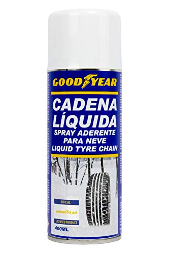 Goodyear GOD8030 Cadena líquida Nieve para neumáticos en Spray de 400 ML Marca