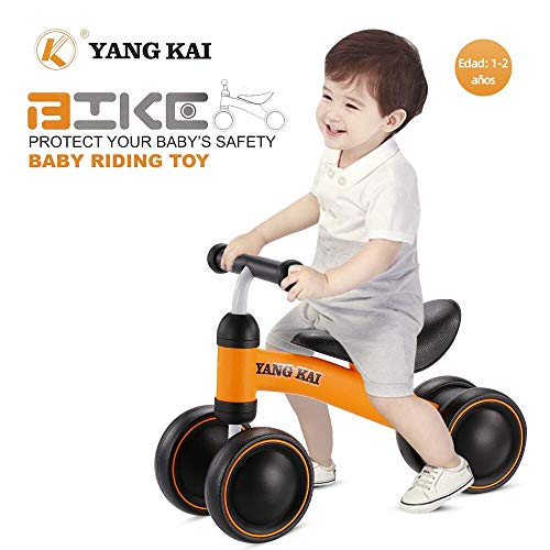 Goolsky Yang Kai Q1 + Baby Balance Bicicleta Aprender a Caminar sin Pedal de Montar a Caballo de Juguete