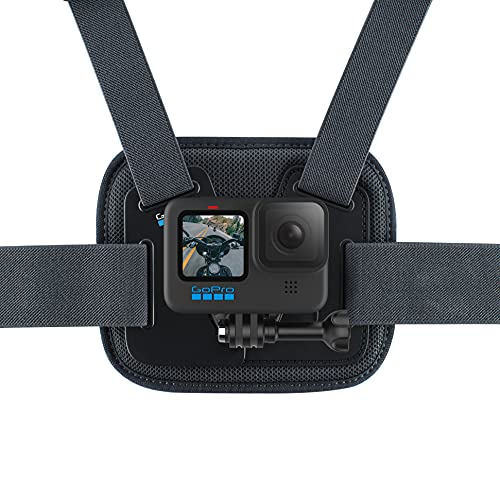 Gopro Chesty V2 Soporte de Alto Rendimiento para el Pecho (Accesorio Oficial Gopro), Negro