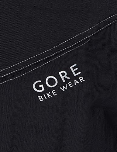 Gore Bike Wear Pantalones por la Rodilla 2 en 1, Hombre, Badana, Gore Selected Fabrics, Talla M, Negro, TGBWSH
