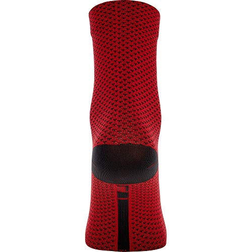 GORE WEAR C3 Calcetines para ciclismo unisex, Talla: 41-43, Color: rojo/negro