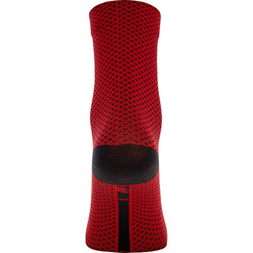 GORE WEAR C3 Calcetines para ciclismo unisex, Talla: 44-46, Color: rojo/negro