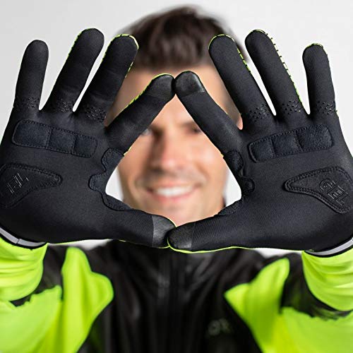 GORE WEAR C3 Stretch Guantes GORE-TEX INFINIUM, 5, Amarillo neón/Negro