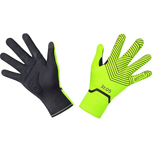 GORE WEAR C3 Stretch Guantes GORE-TEX INFINIUM, 5, Amarillo neón/Negro