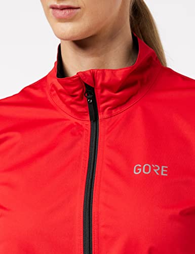 GORE WEAR C5 Chaqueta de ciclismo de hombre GORE-TEX, XL, rojo/negro