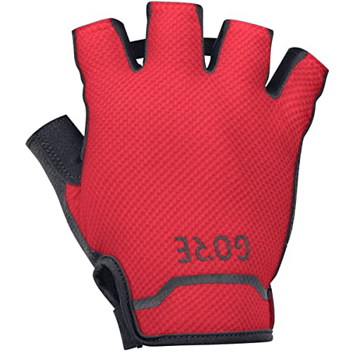 GORE WEAR C5 Guantes Cortos, 7, Negro/Rosa