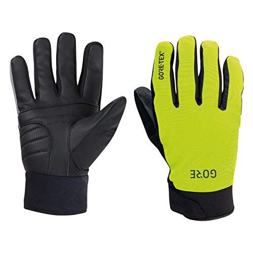 GORE WEAR C5 Thermo Guantes GORE-TEX, 7, Amarillo neón/Negro