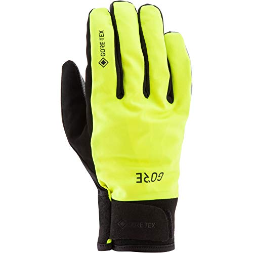 GORE WEAR C5 Thermo Guantes GORE-TEX, 7, Amarillo neón/Negro