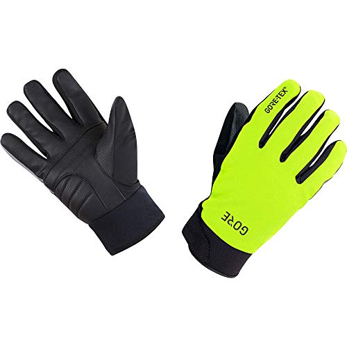 GORE WEAR C5 Thermo Guantes GORE-TEX, 7, Amarillo neón/Negro