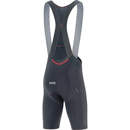 GORE WEAR C7 Peto de ciclismo para largas distancias con badana para hombre, M, Negro