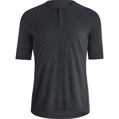 GORE WEAR Camiseta de manga corta de ciclismo Explore para hombre, L, Negro