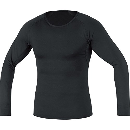 GORE Wear Camiseta interior transpirable y térmica de hombre, L, Negro, 100318
