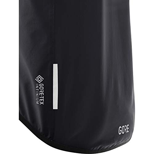 GORE WEAR Chaleco de ciclismo Spirit para hombre, GORE-TEX INFINIUM, XL, Negro