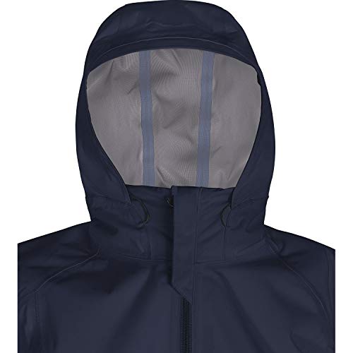 GORE WEAR Chaqueta con capucha para mujer, R3, GORE-TEX Active, 42, Azul oscuro