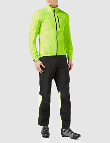 GORE WEAR Chaqueta de ciclismo para hombre, GORE-TEX PACLITE, M, Amarillo neón