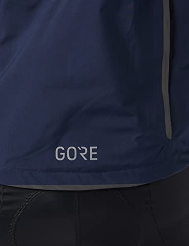 GORE WEAR Chaqueta de ciclismo para hombre, GORE-TEX PACLITE, S, Azul marino