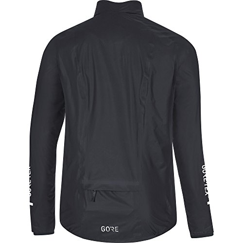 GORE Wear Chaqueta impermeable de ciclismo en carretera para hombre, M, Negro, 100277