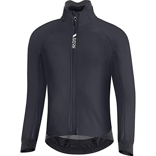 GORE WEAR Chaqueta térmica de ciclismo para hombre, C5, GORE-TEX INFINIUM, S, Negro