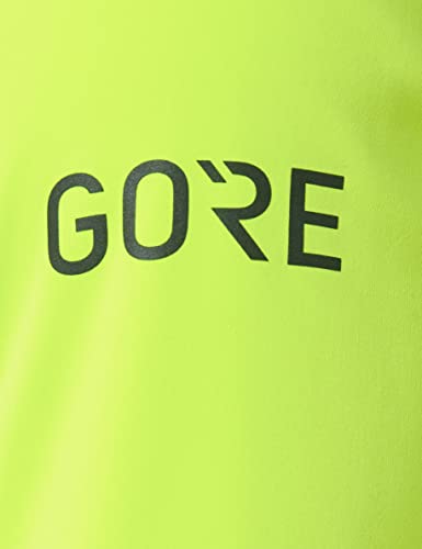 GORE WEAR Chaqueta térmica de ciclismo para hombre, C5, GORE-TEX INFINIUM, XXL, Amarillo neón