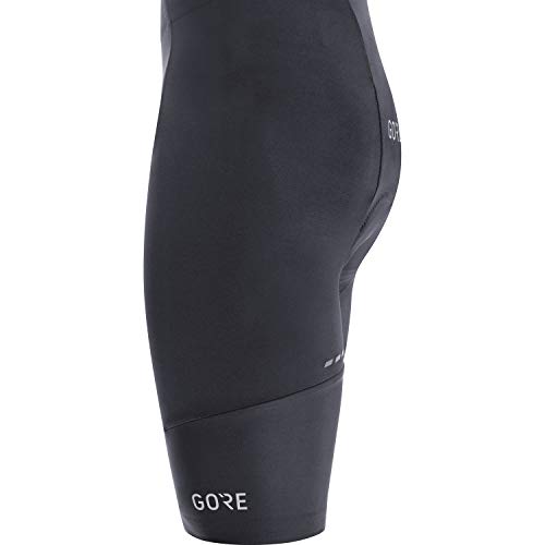 GORE WEAR Culote corto Ardent para hombre, Con badana, L, Negro