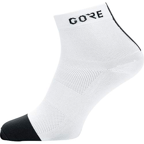 GORE WEAR M Calcetines unisex, Talla: 41-43, Color: blanco/negro