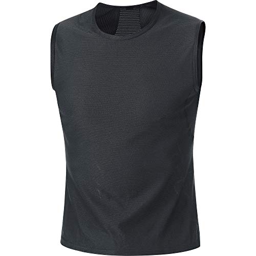 GORE WEAR M Camiseta interior de hombre, Talla: M, Color: Negro