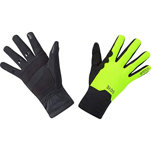 GORE WEAR M Guantes GORE-TEX INFINIUM, 8, Negro/Amarillo neón