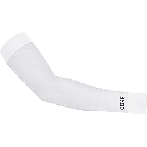 GORE WEAR M Manguitos unisex, Talla: XL-XXL, Color: blanco