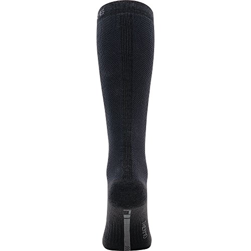 GORE WEAR M Thermo Calcetines largos unisex, Talla: 35-37, Color: negro/gris