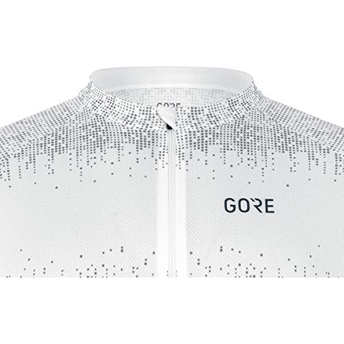 GORE WEAR Maillot de manga corta Magix para hombre, M, Blanco