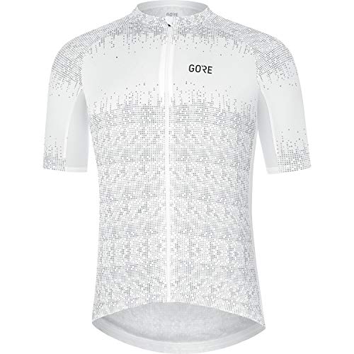 GORE WEAR Maillot de manga corta Magix para hombre, M, Blanco