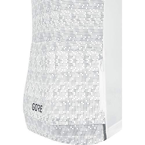 GORE WEAR Maillot de manga corta Magix para hombre, M, Blanco